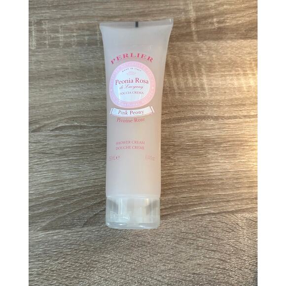 Perlier Pink Peony Lot 1 Shower Cream, 8.4 fl oz 3 Hand Cream 3.3 fl oz New Full - Picture 2 of 5
